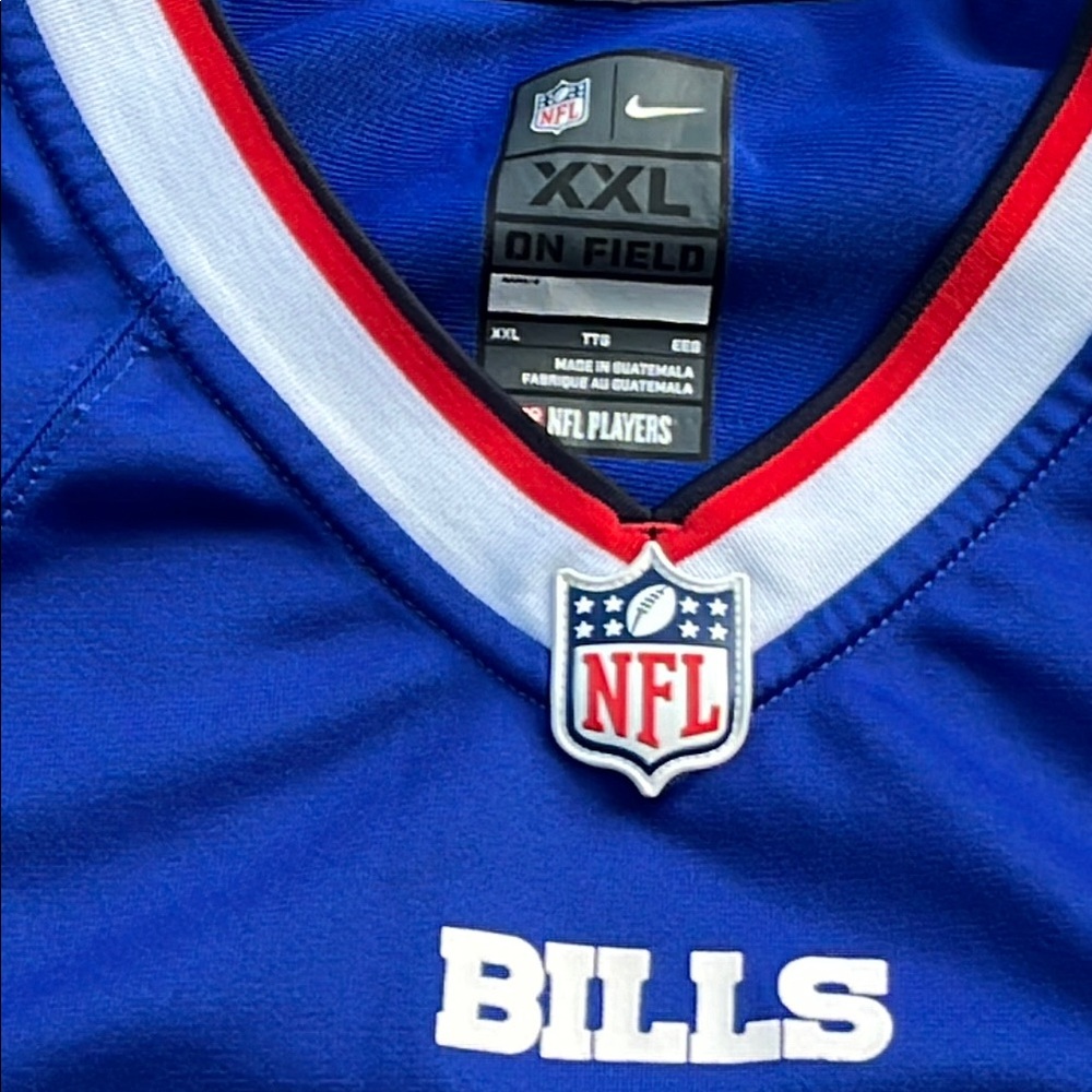 Buffalo Bills Watkins 14 jersey football XXL Nike Blue and Red Football Jersey - Picture 6 of 11
